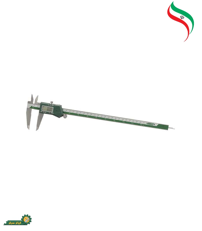 کولیس دیجیتال 30 سانتی صفحه پلاستیکی اینسایز کد 300-1108