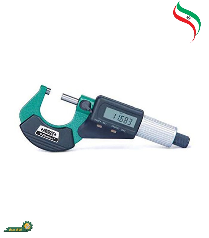 میکرومتر خارج سنج دیجیتال اینسایز کد 3109-100A