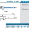 معرفی کولیس دیجیتال صفحه فلزی آکاد AC-112-000-12