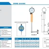 معرفی بور گیج L بازویی آکاد 11-000-254-AC