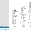 مشخصات فنی پایه ساعت اندیکاتور هیدرولیکی (مفصلی) آکاد AC-282-000-00