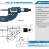 معرفی میکرومتر خارج سنج دیجیتال فک پیچ گوشتی (تیغه ای) آکاد AC-316-001-03