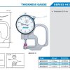 معرفی ضخامت سنج ساعتی آکاد AC-443-000-00