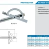 معرفی زاویه سنج دستی فلزی (نقاله ای) آکاد AC-813-000-11