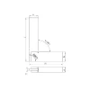 اجزای گونیا صنعتی 90 درجه گرید 2 آکاد AC-845-000-02
