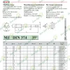 خرید ارزان قلاویز ماشینی مارپیچ 35 درجه دنده ریز GWG-2506-MF